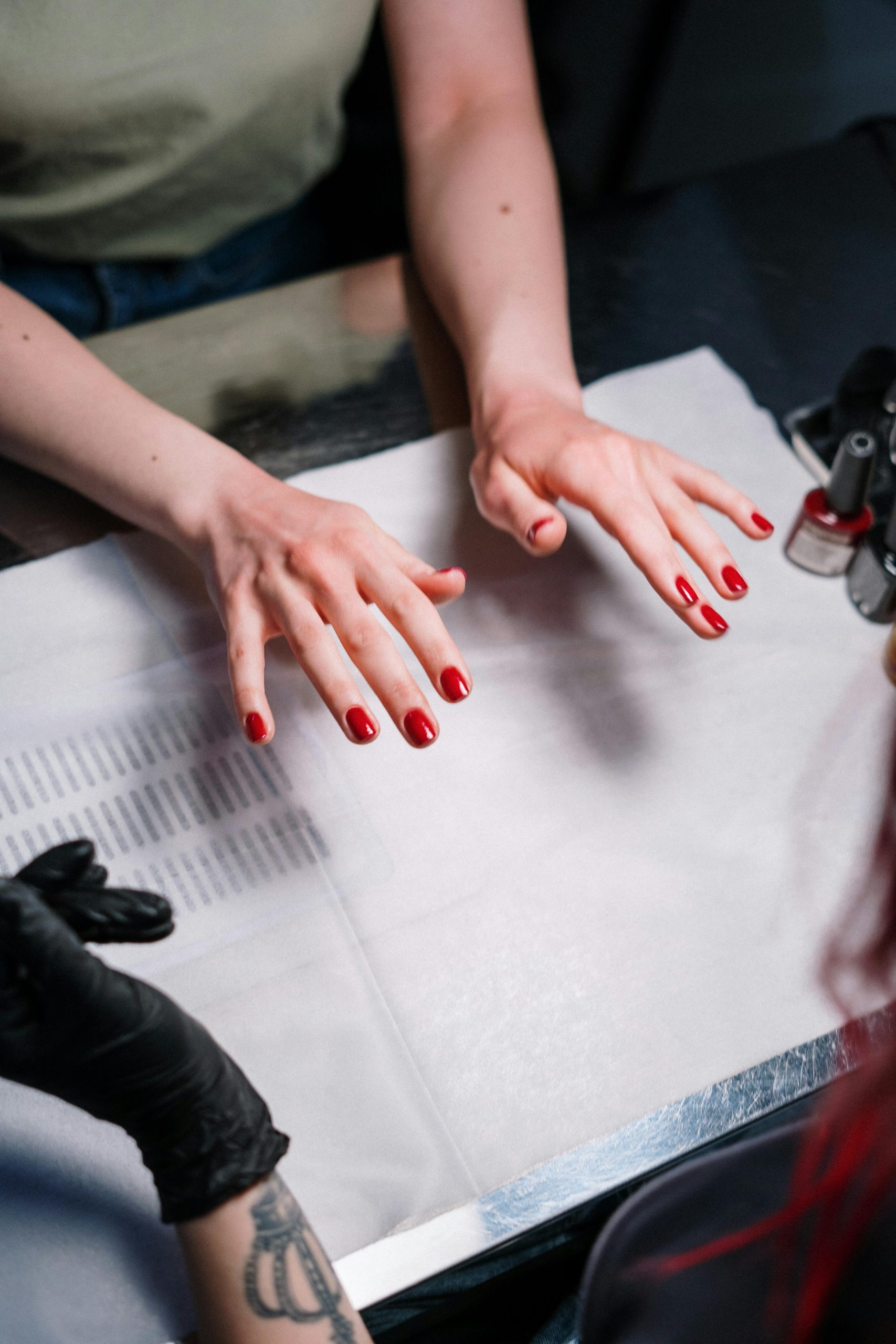 Résultat du retrait du vernis semi-permanent